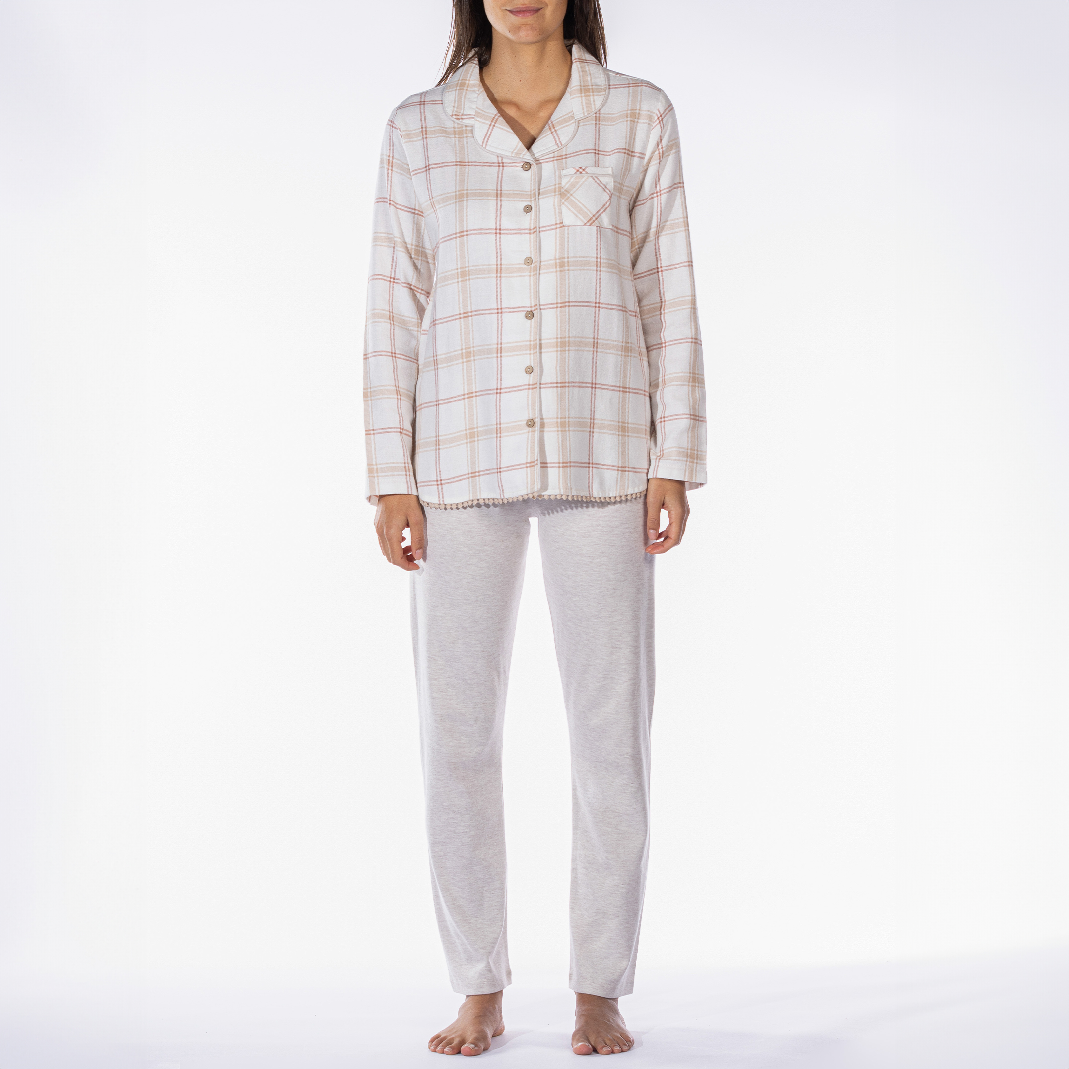 Pyjama femme eveil mono/imprime