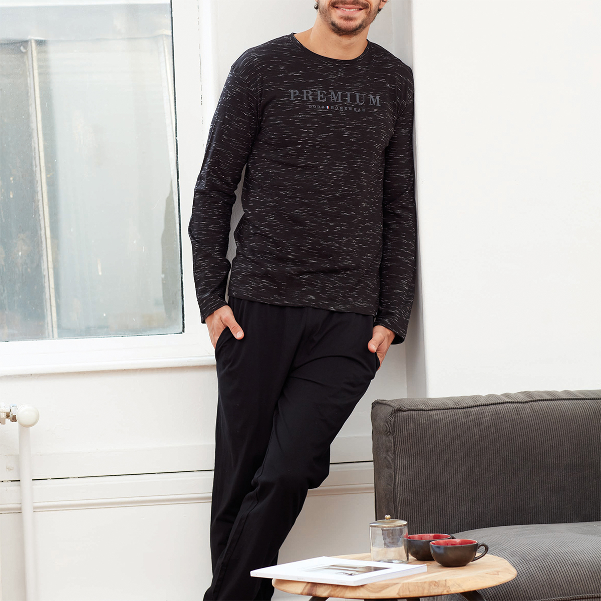 Pyjama homme one.p mono/imprime