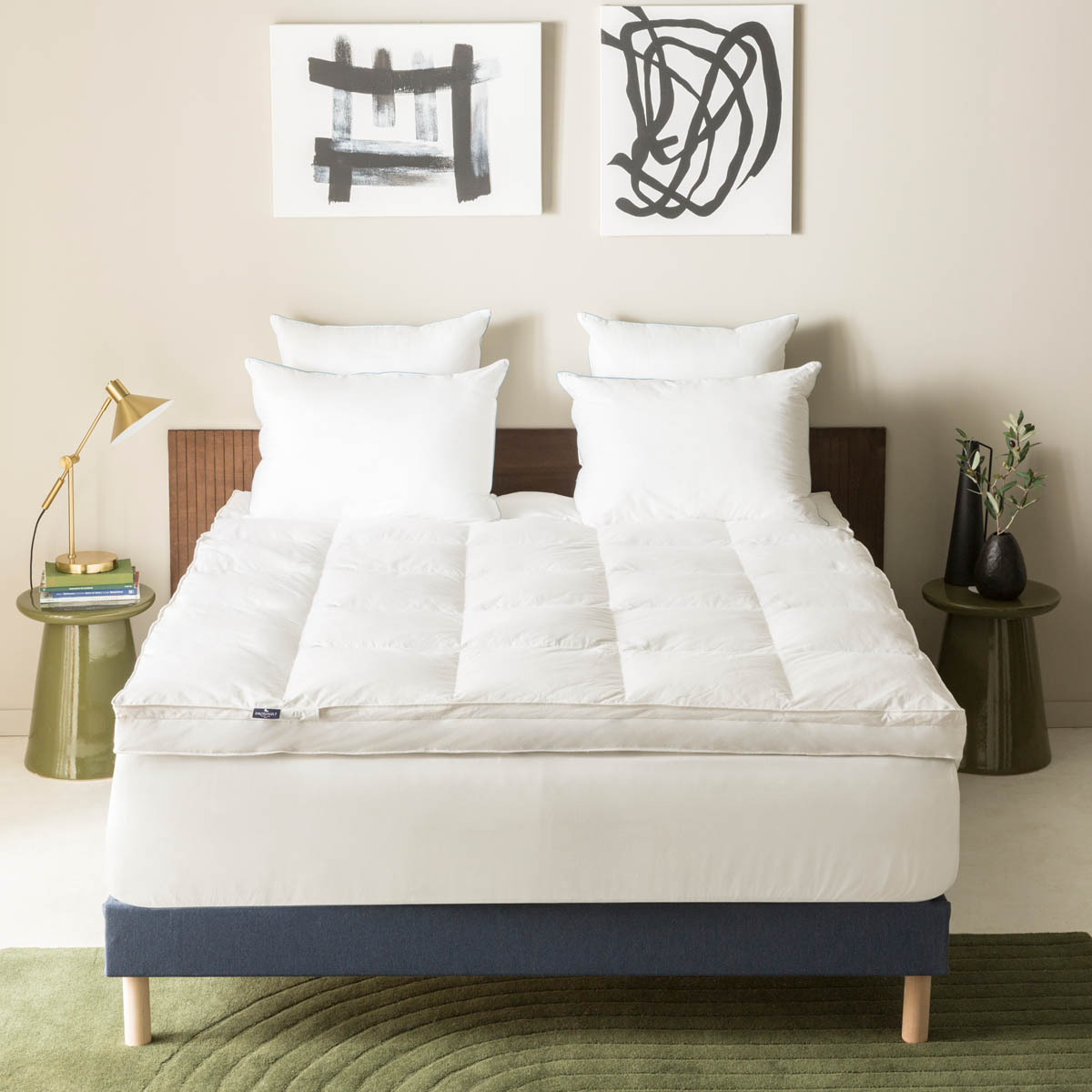 Surmatelas l'Enchanteur - 90% duvet