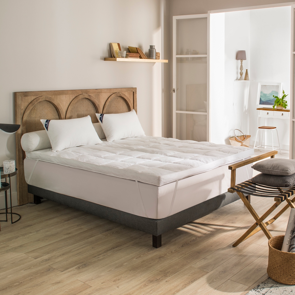 Surconfort de matelas Diamant