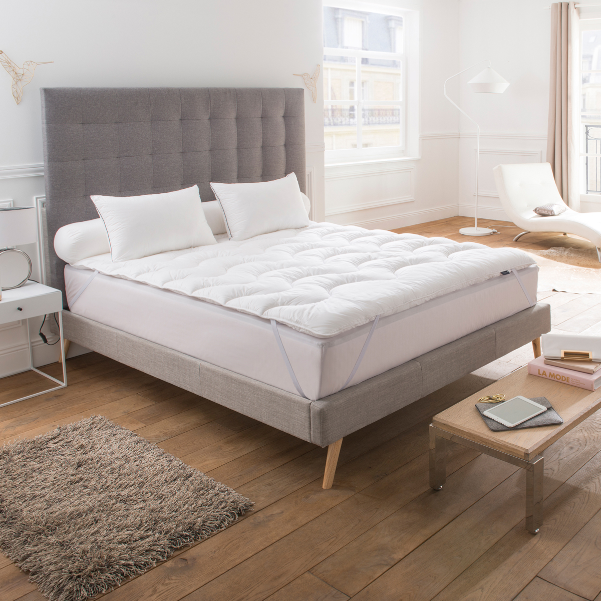Surconfort de Matelas Saphir