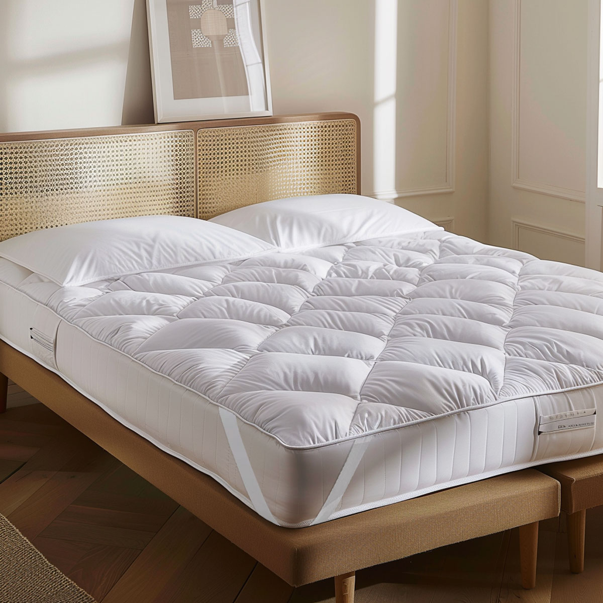 Surmatelas Elastiqué Microfibre - MOELLEUX