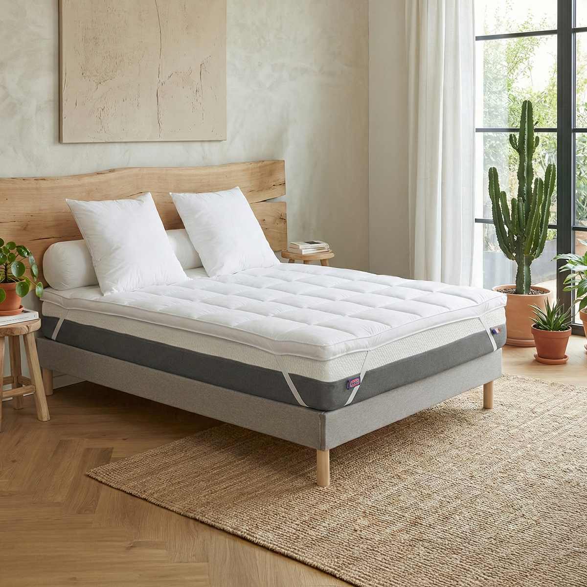 Surmatelas Naturel antiacarien