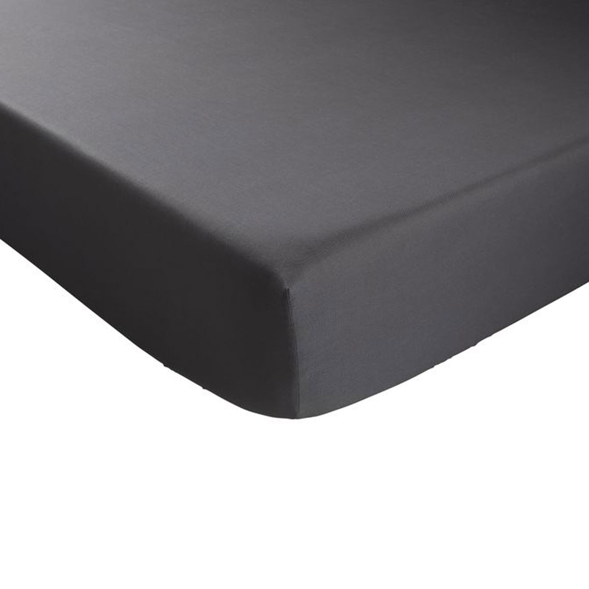 Drap housse Coton thermorégulé Gris Acier