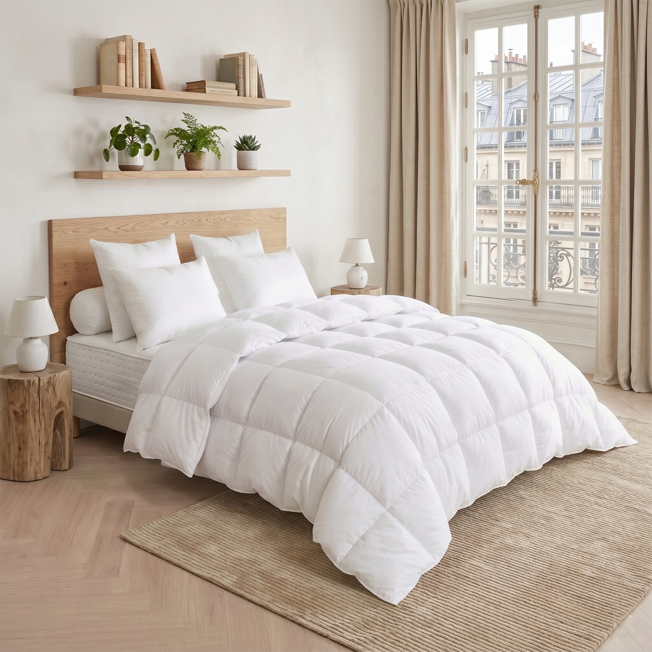 Couette Thermoduv TEMPEREE - 70% Duvet d'Oie