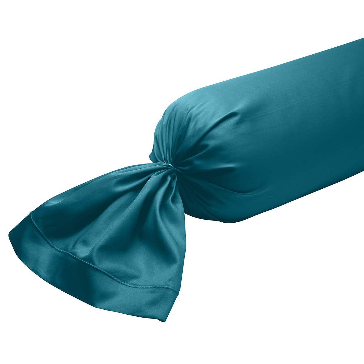 Taie de traversin Partition Satin de coton Coloris Canard