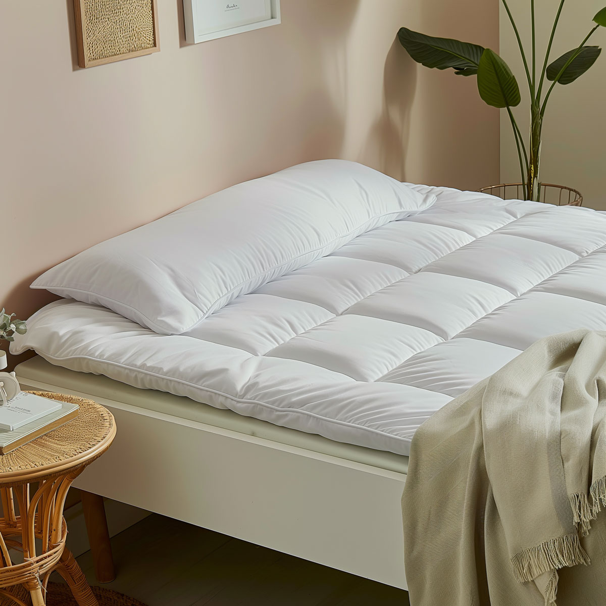Traversin Plat Percale - MEDIUM