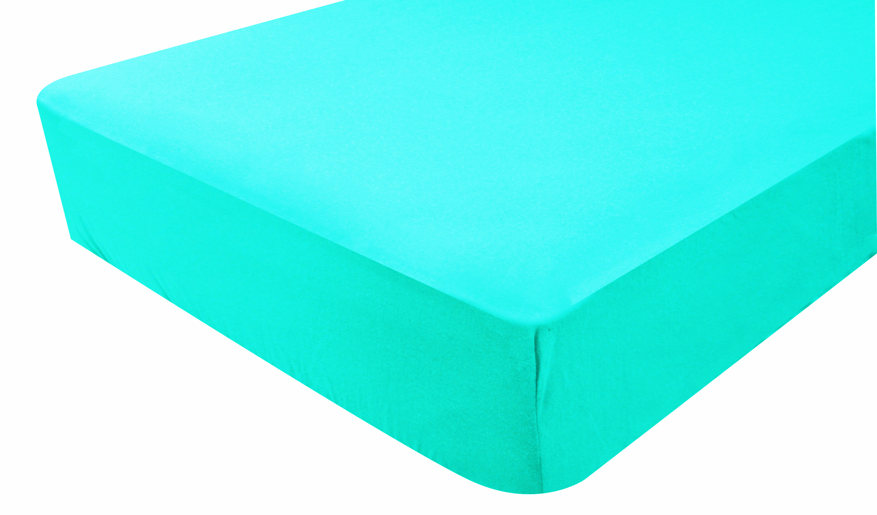 Drap housse jersey - Turquoise